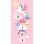 Tapis enfant 60 x 120 cm Licorne magique