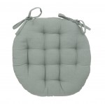 Galette de chaise ronde 38 cm Celadon