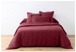 Housse de couette + 2 taies 240 x 260 cm Passion rouge