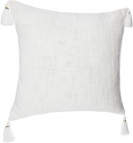 Housse de Coussin Club 40 x 40 cm blanc