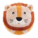 Coussin brode 40 x 40 cm Loumba le lion