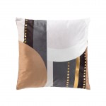 Coussin 45 x 45 cm Velours Naez metalise