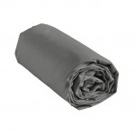 Drap housse 90 x 200 cm Couleur emotion anthracite