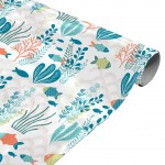 Nappe toile ciree au metre Oceania blanc