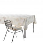 Nappe 145 x 240 cm metallise Sunny gold