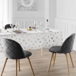 Nappe Collection en microfibre Astre metalisse