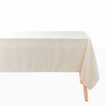 Nappe polyester et lin 140 x 240 cm Paulina