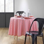 Nappe ronde Collection Vichy