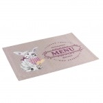 Set de table en coton 33 x 45 cm Lapin gourmand