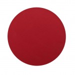 Set de table rond 38 cm Grani rouge