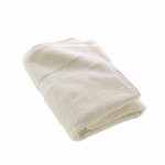 Serviette ou drap de douche 70 x 130 cm Elegante sable