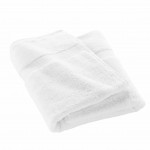 Serviette ou drap de bain 90 x 150 cm Elegante blanc