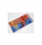 CARS Lot de 12 crayons  papier avec gomme