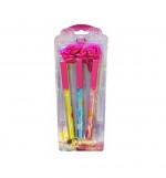 Lot de 3 stylos tour de cou Princesse