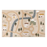 Tapis de jeux enfant 100 x 150 cm Route