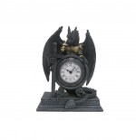 Horloge ou Pendule Dragon en armure 20 cm