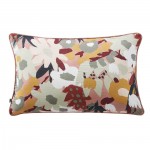 Coussin dehoussable en gaze de coton 40 x 60 cm Leane