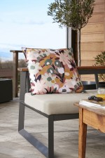 Housse de coussin exterieur deperlant Leane