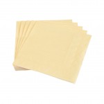 Lot de 20 serviettes en papier 33 x 33 cm Tendance Uni creme