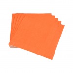 Lot de 20 serviettes en papier 33 x 33 cm Tendance Uni terracotta