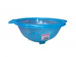 Passoire plastique 25 cm bleu