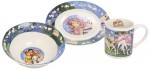 MIA AND ME Set de dejeuner bol assiette mug