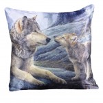 Coussin les freres loup 42 cm