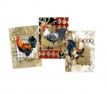 Lot de 3 Torchons Le Coq