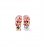 Tong chaussure enfant Minnie pois rouge