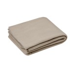 Plaid Polaire Collection Uni 125 x 150 cm Beige