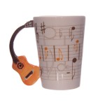 Mug anse guitare orange