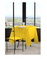 Nappe carree 180 x 180 cm Nels Jaune