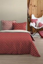 Housse de couette + taies Esprit chalet